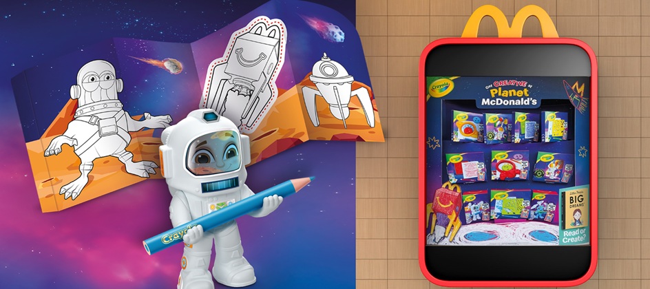 Space adventure lands in McDonald’s happy meals